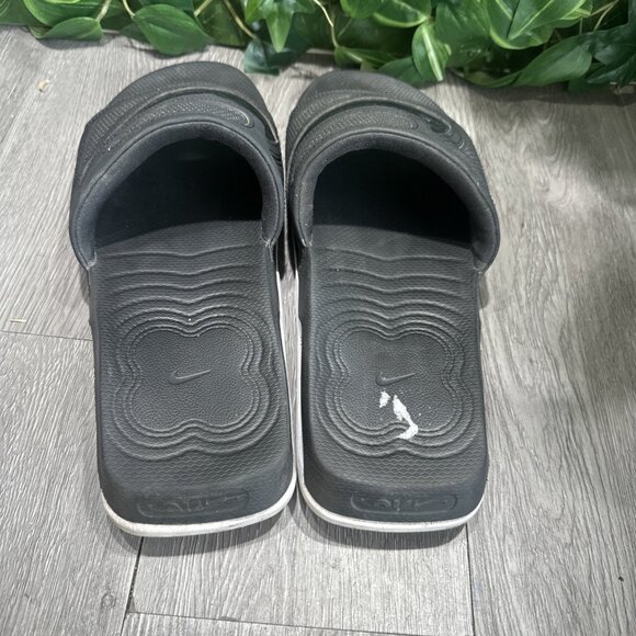 Nike Air Max Cirro DC1460 004 Slide Black Silver Sandals Slip On Mens Size 12 US main image 4